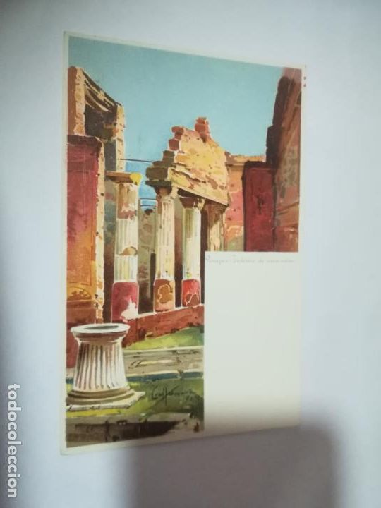 Postales: TARJETA POSTAL. ITALIA. POMPEI. INTERNO DE UNA CASA. E.RAGOZINO