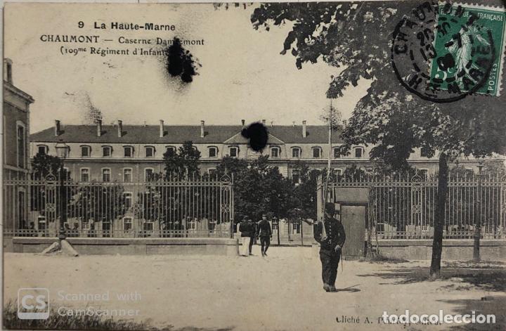 Cartoline: TARJETA POSTAL DE FRANCIA -CHAUMONT. LA HAUTE-MARNE. CASERNE DAMEMONT