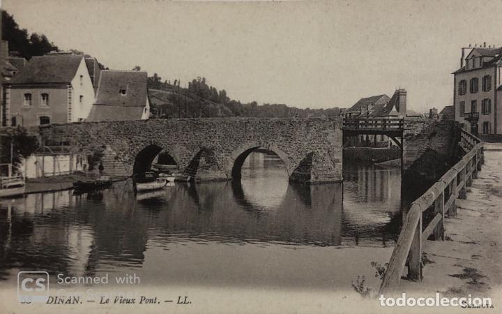 Cartoline: TARJETA POSTAL DE FRANCIA-DINAN. LE VIEUX PONT.