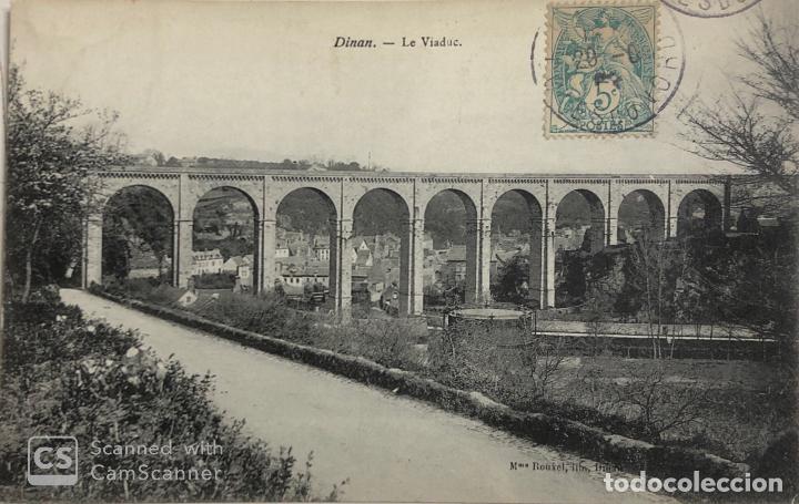 Postais: TARJETA POSTAL DE FRANCIA-DINAN. LE VIADUC.