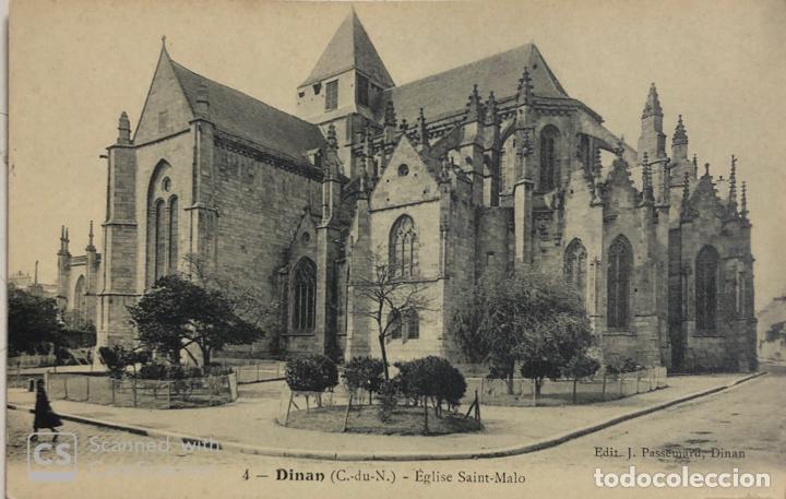Cartes Postales: TARJETA POSTAL DE FRANCIA-DINAN-EGLISE SAINT-MALO