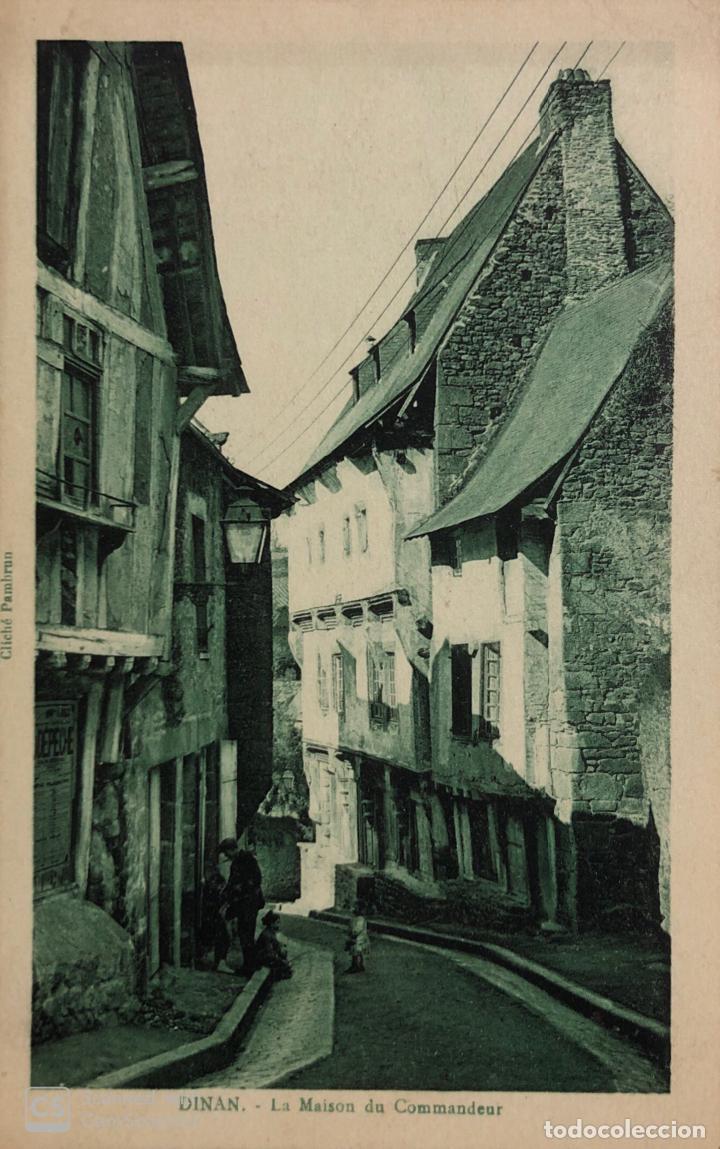 Cartes Postales: TARJETA POSTAL DE FRANCIA-DINAN-LA MAISON DU COMMANDEUR.