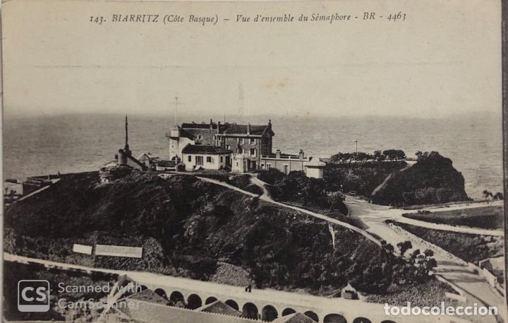 Cartes Postales: TARJETA POSTAL DE FRANCIA-BIARRITZ-VUE D'ENSEMBLE DU SEMAPHORE.