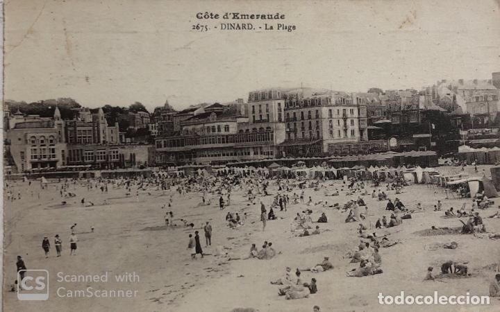 Cartes Postales: TARJETA POSTAL DE FRANCIA-DINARD. LA PLAGE
