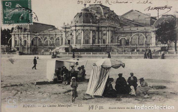 Postcards: TARJETA POSTAL DE FRANCIA-ROYAN-LE CASINO MUNICIPAL.