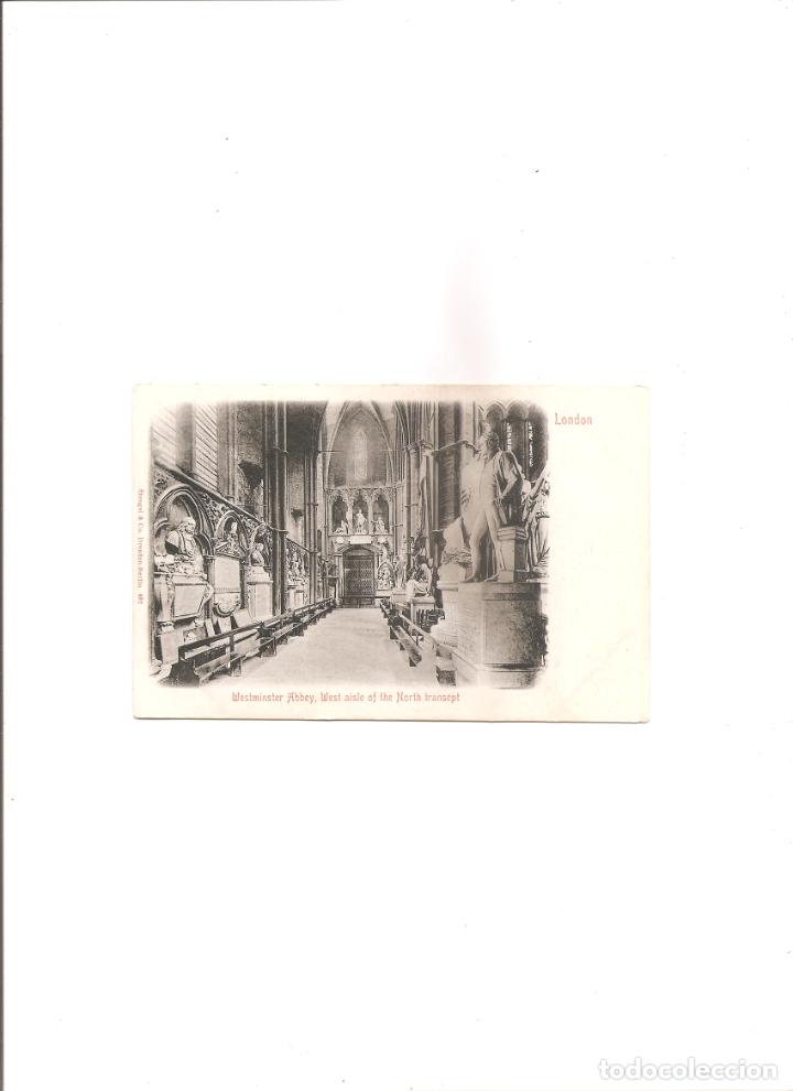 Postales: LONDRES. INTERIOR DE WESTMINSTER ABBEY - Foto 1