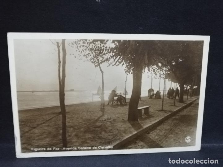 Postales: TARJETA POSTAL DE PORTUGAL. FIGUEIRA DA FOZ. AVENIDA AVENIDA SARAIVA DE CARVALHO.