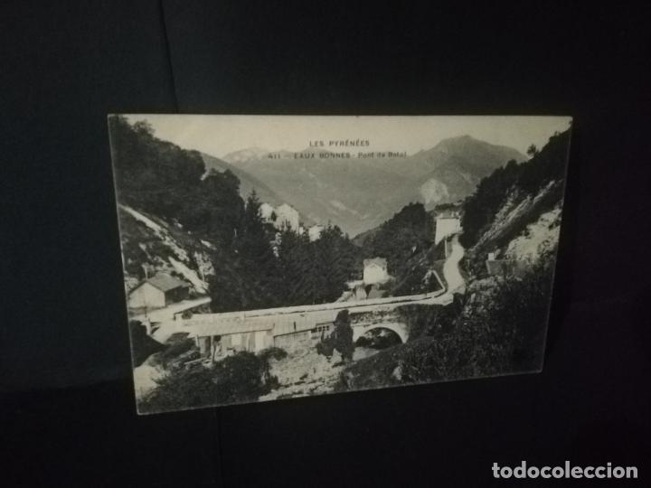 Cartoline: TARJETA POSTAL DE LES PYRENEES. EAUX BONNES. PONT DE BATOL.