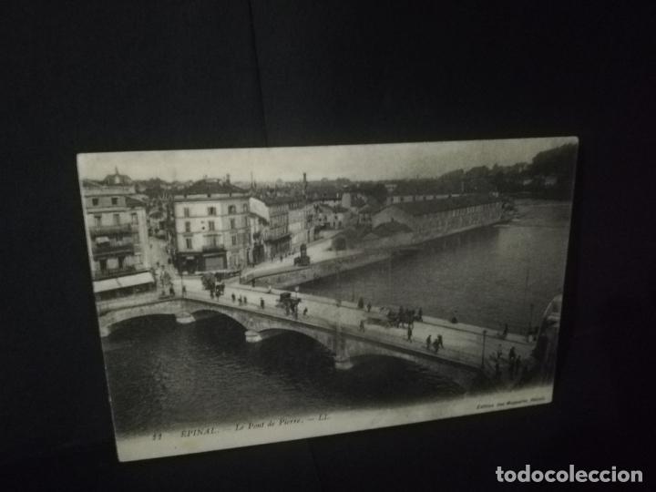 Postales: TARJETA POSTAL DE EPINAL. LE PONT DE PIERRE. - Foto 1