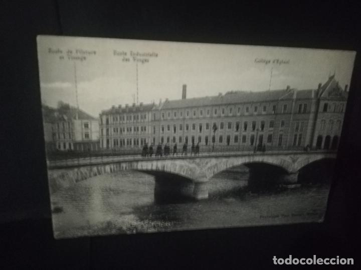 Postais: TARJETA POSTAL DE ECOLE DE FILATURE ET TISSAGE. INDUSTRIELLE DES VOGES. D&acute;EPINAL.