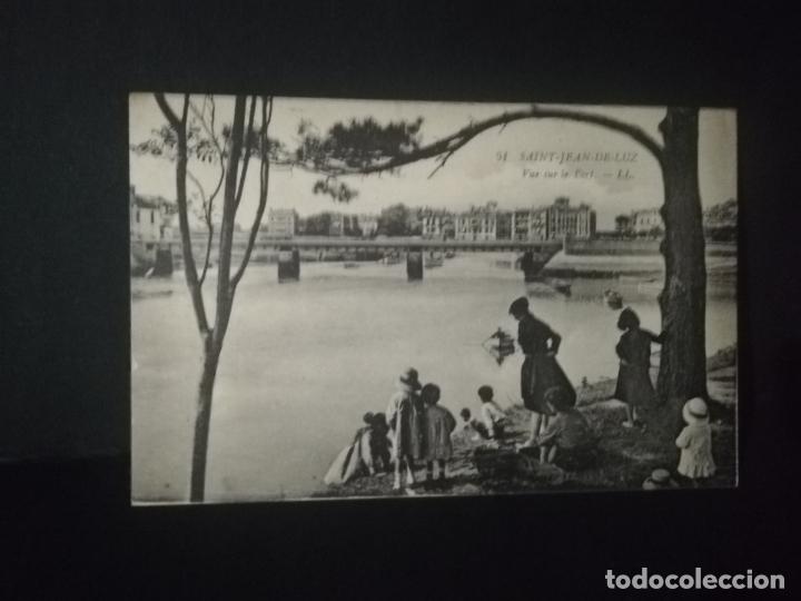Postais: TARJETA POSTAL DE SAINT- JEAN- DE - LUZ. VUE SUR LE PORT.