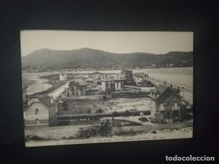 Postcards: TARJETA POSTAL DE FRANCIA. HENDAYE- PLAGE. C&Ocirc;TE BASQUE. VUE DE&acute;ENSEMBLE, C&Ocirc;T&Ecirc; OUEST- BR.