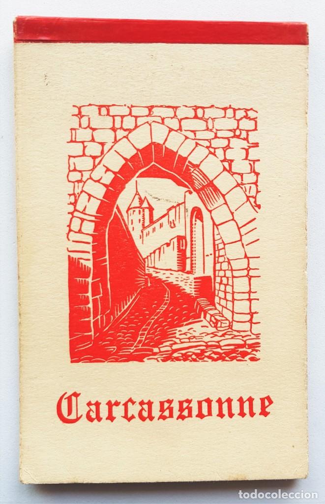Postais: CARCASSONNE. 10 POSTALES VISTAS FOTOGRAFICAS- TAMA&Ntilde;O 13 X 9 CMS
