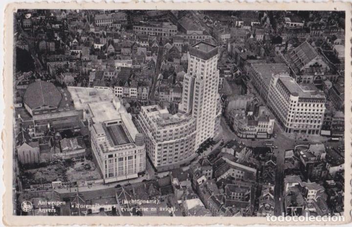 Cartoline: BELGICA, AMBERES, VISTA A&Eacute;REA - ED.THILL N&ordm; 41 - S/C