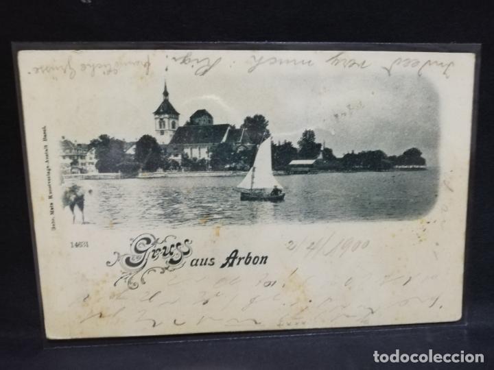 Postales: TARJETA POSTAL DE GRUSS AUS ARBON. SUIZA.