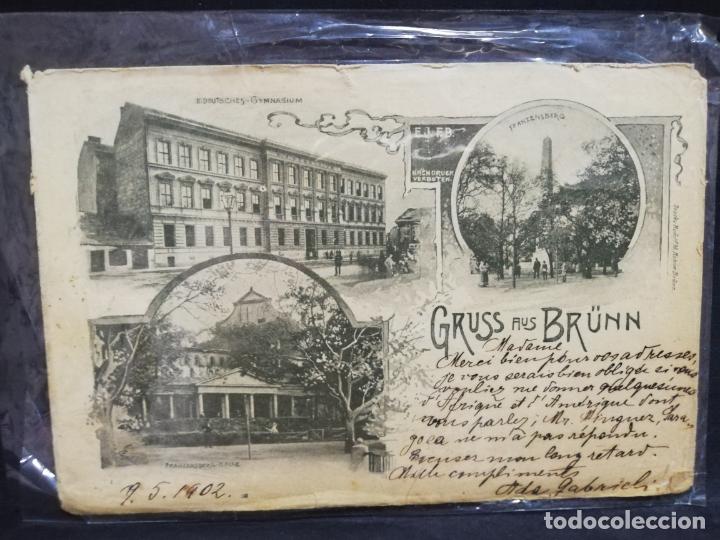 Postais: TARJETA POSTAL DE GRUSS AUS BRUNN. ALEMANIA.