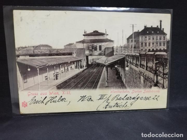 Postales: TARJETA POSTAL DE GRUSS AUS WIEN. AUSTRIA.