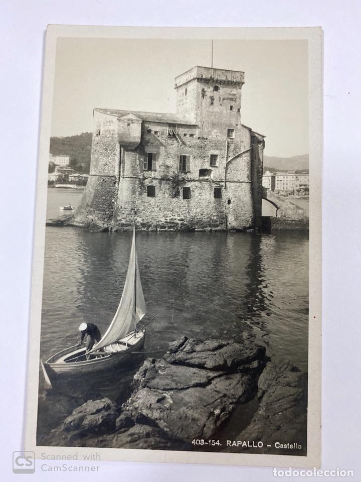 Postkarten: TARJETA POSTAL. ITALIA. GENOVA. RAPALLO. CASTELLO. ED. BRUNNER & CO.