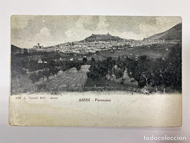 Postkarten: TARJETA POSTAL. ITALIA. UMBRIA. ASISSI. PANORAMA. L. VIGNATI ED.