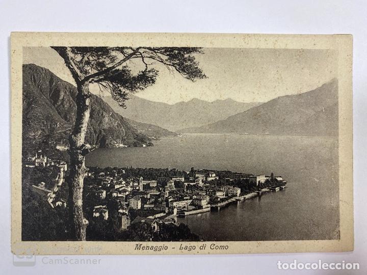 Postcards: TARJETA POSTAL. ITALIA. LOMBARDIA. BELLAGIO. MENNAGGIO. ED. BRUNNER & C.