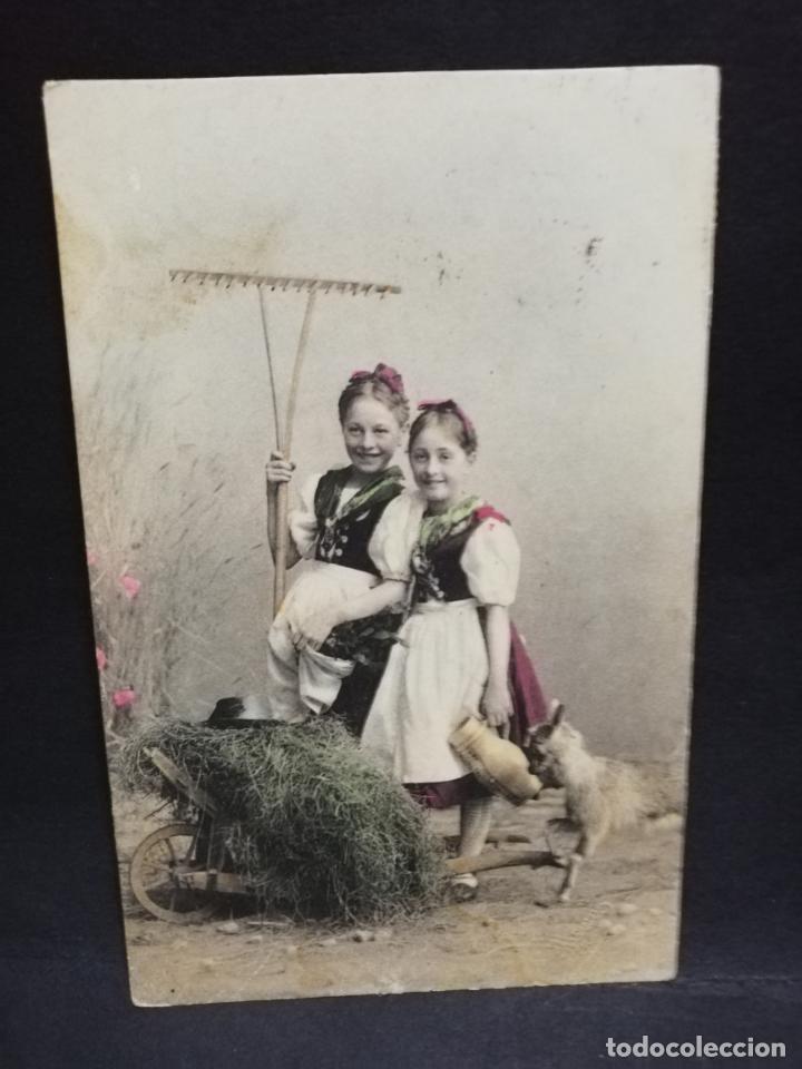 Postcards: TARJETA POSTAL DE GALANTES Y MUJERES. HOLANDA.