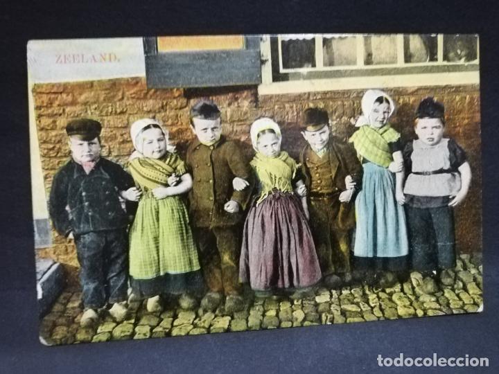 Postcards: TARJETA POSTAL DE NI&Ntilde;OS. HOLANDA.