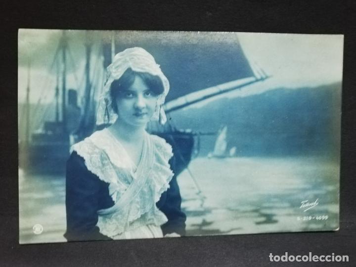 Cartoline: TARJETA POSTAL DE GALANTES Y MUJERES. ALEMANIA.