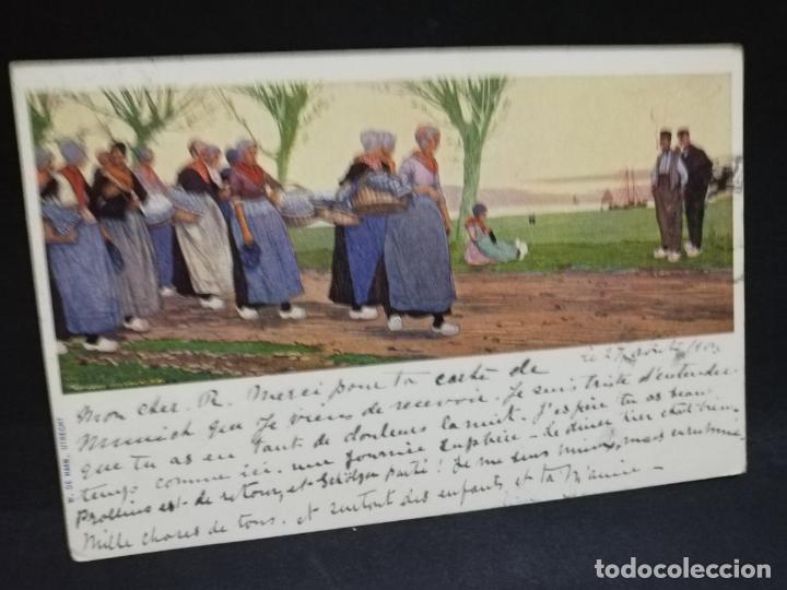 Postcards: TARJETA POSTAL DE GALANTES Y MUJERES. HOLANDA.
