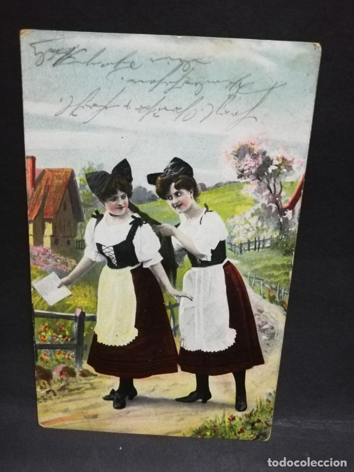 Postcards: TARJETA POSTAL DE GALANTES Y MUJERES. ALEMANIA.