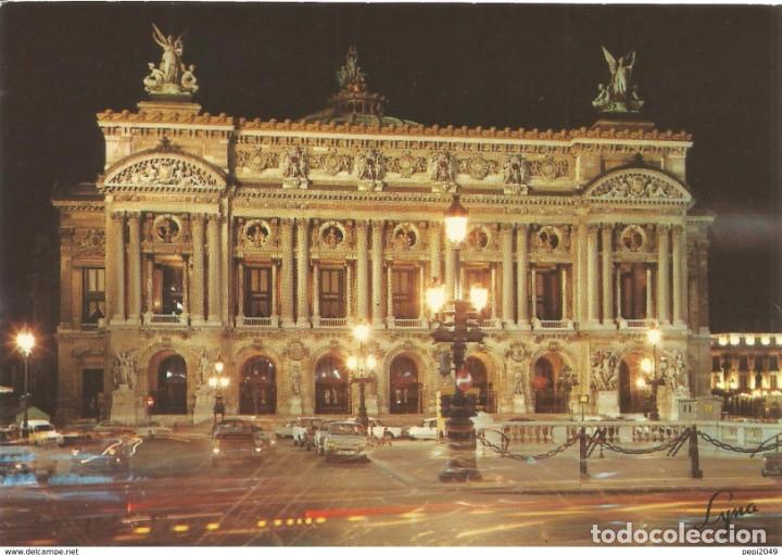 Postkarten: == PN622 - POSTAL - PARIS LA NUIT - L&acute;OPERA