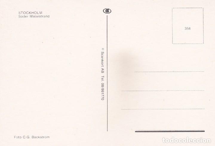 Postales: POSTAL SODER MALARSTRAND. ESTOCOLMO (SUECIA) - Foto 2