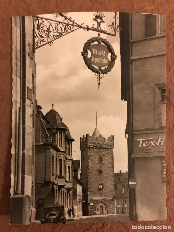 Cartes Postales: SAALFELD, DARRTOR. POSTAL CIRCULADA EN 1958. VERLAG WILLY KLAUTZSCH.