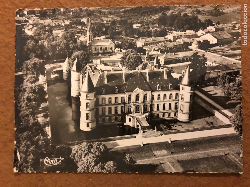 Postais: HARQU&Eacute; (M.-et-M.) - VUE A&Eacute;RIENNE 9994 - CH&Aacute;TEAU DE CRAON. POSTAL CIRCULADA EN A&Ntilde;OS 50.