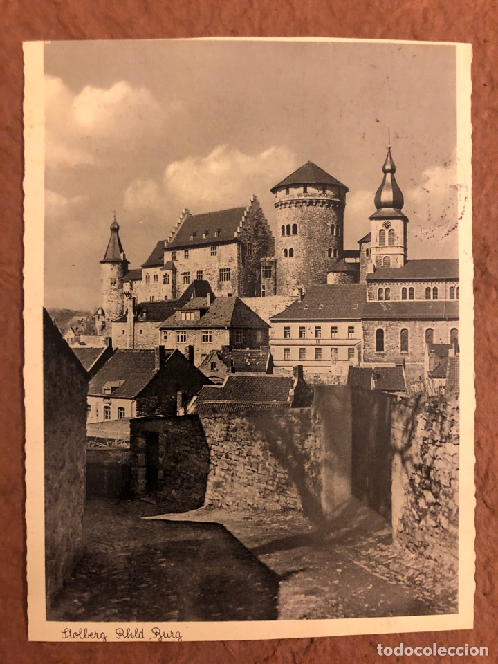 Postais: STOLBERG RHLD. BURG.. POSTAL CIRCULADA EN 1958. CON SELLO.
