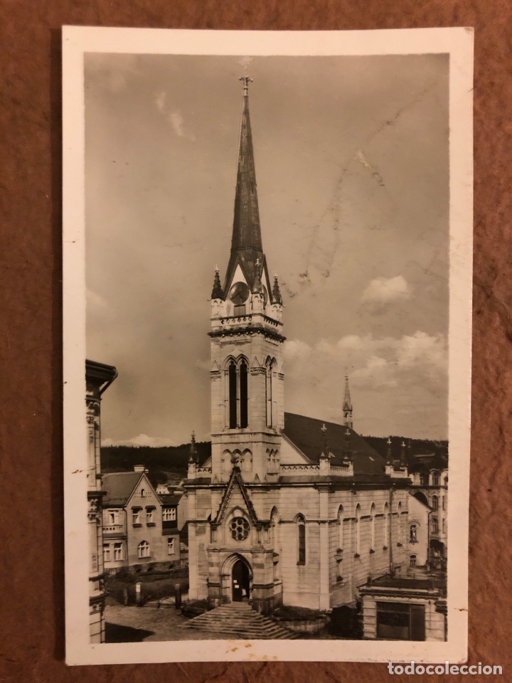 Postkarten: JABLONEC NAD NISAU. POSTAL CIRCULADA SV&Ecirc;TE ORBIS.