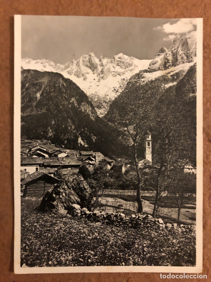 Cartes Postales: FR&Uuml;HLING IN SOGLIO (1100 m). POSTAL CIRCULADA EN A&Ntilde;OS 50. CON SELLOS. 056 POMATTI, PHOTO & VERLAG