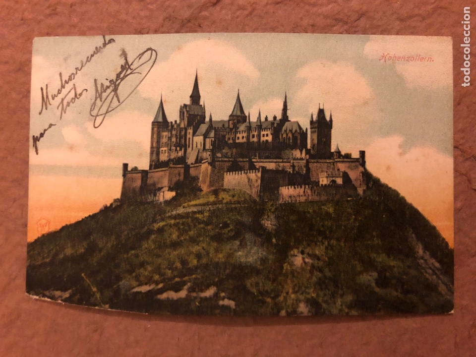 Postais: HOHENZOLLERN. ANTIGUA POSTAL CIRCULADA. N&deg; 1607 VERLAG V. HOCHSTETTER & VISCHER