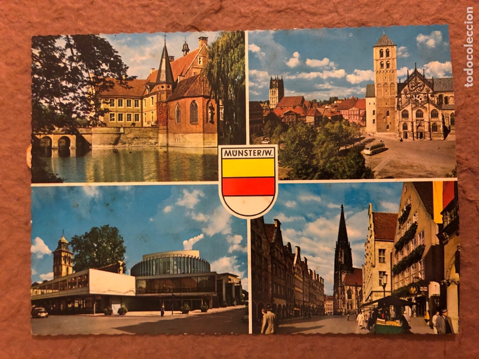 Cartes Postales: M&Uacute;NSTER/W. POSTAL CIRCULADA EN A&Ntilde;OS 60. CON SELLOS. KRUGER 993/11.