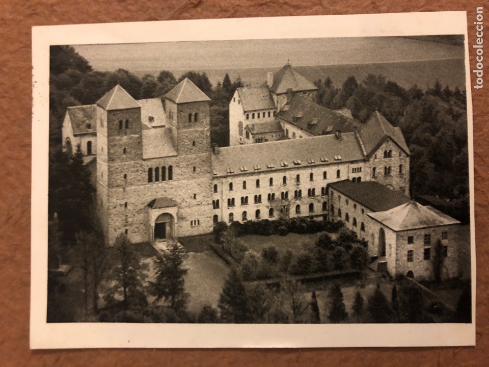 Cartes Postales: BENEDIKTINER - ABTEI, GERLEVE &Uuml;BER COESFELD I. w. POSTAL CIRCULADA EN 1957. CON SELLOS.