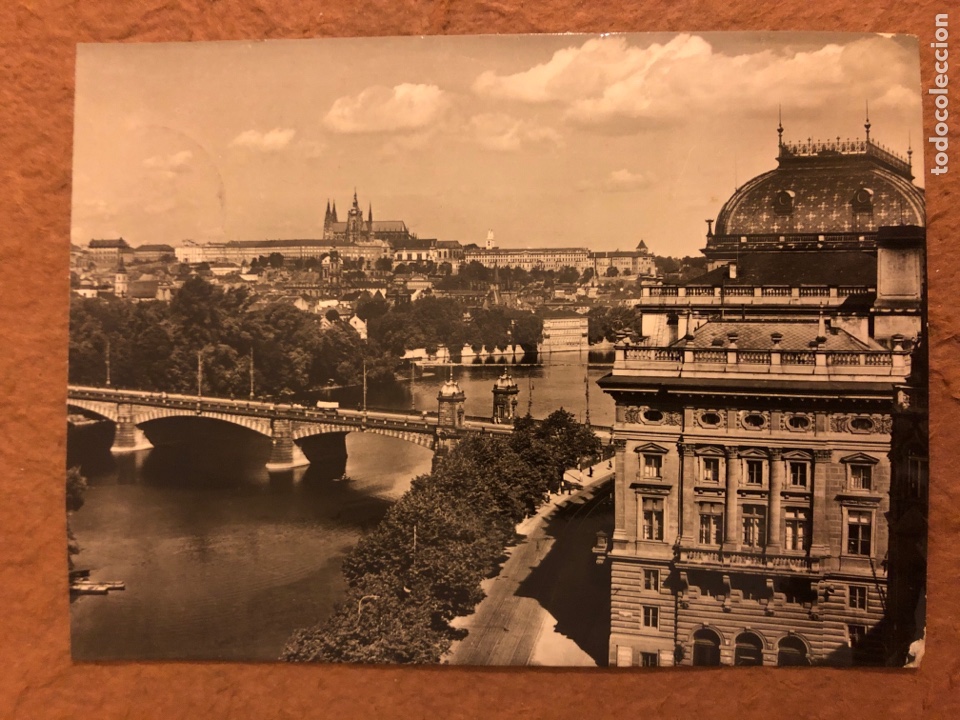 Cartes Postales: PRAHA - HRADČANY. POSTAL CIRCULADA EN 1958. CON SELLO. ORBIS.