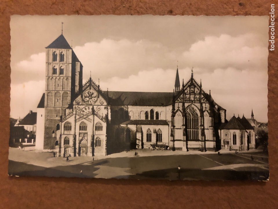 Postais: M&Uuml;NSTER, PROVINZIAL HAUPTSADT DER DOM. POSTAL CIRCULADA EN 1959. CON SELLO.