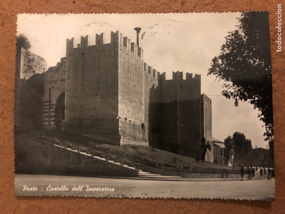 Postais: PRATO, CASTELLO DELL&rsquo;IMPERATORE. POSTAL CIRCULADA EN 1957. CON SELLOS. EDIZ. M. SANTINI