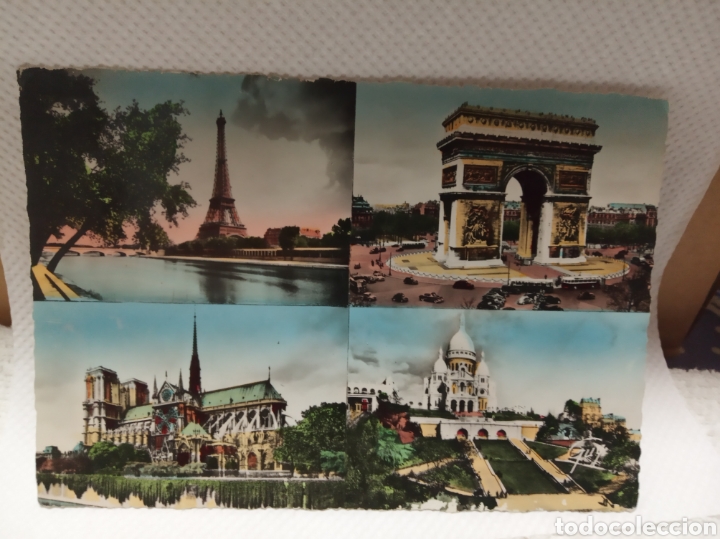 Postkarten: Paris i sus maravillas 1955