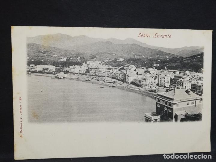 Postkarten: TARJETA POSTAL DE SESTRI LEVANTE. GENOVA.