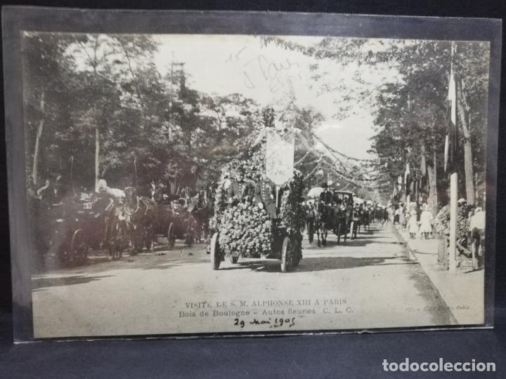 Postales: TARJETA POSTAL DE PARIS. VISITA DE ALFONSO XIII A PARIS. 29 DE MAYO DE 1903.