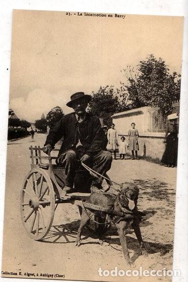Postales: TARJETA POSTAL DE FRANCIA. LA LOCOMOTION EN BERRY.