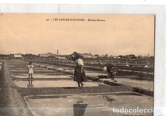 Postales: TARJETA POSTAL DE FRANCIA. LES SABLESS D&acute;OLONNE. MARAIS SALANTS.