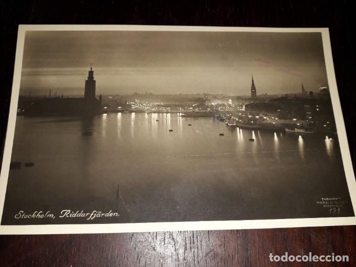Postales: N&ordm; 34427 POSTAL SUECIA STOCKKOLM RIDDAR FJARDEN