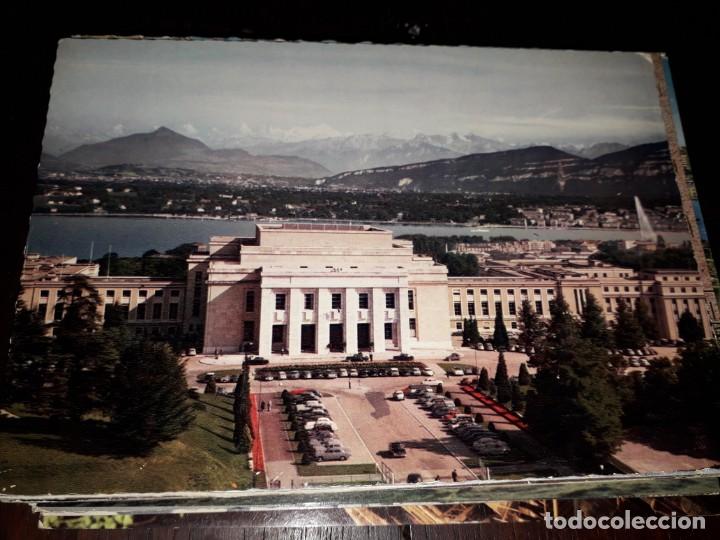 Cartes Postales: N&ordm; 34466 POSTAL SUIZA GENEVE PALAIS DES NATIONS
