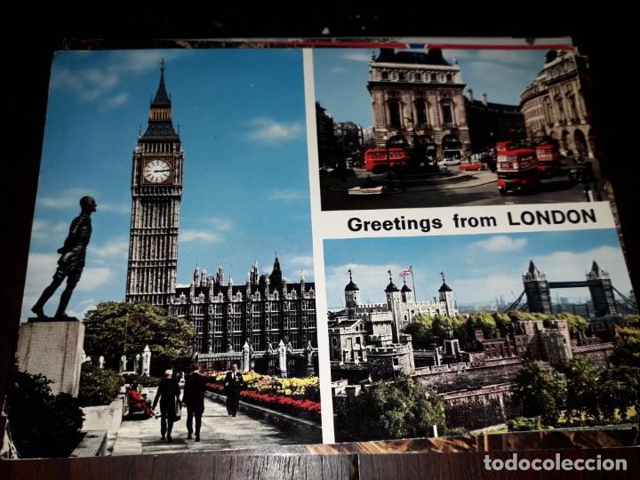 Postales: N&ordm; 34473 POSTAL INGLATERRA GREETINGS FROM LONDON